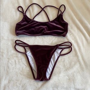 Victoria’s Secret PINK Bikini Velvet Size Small